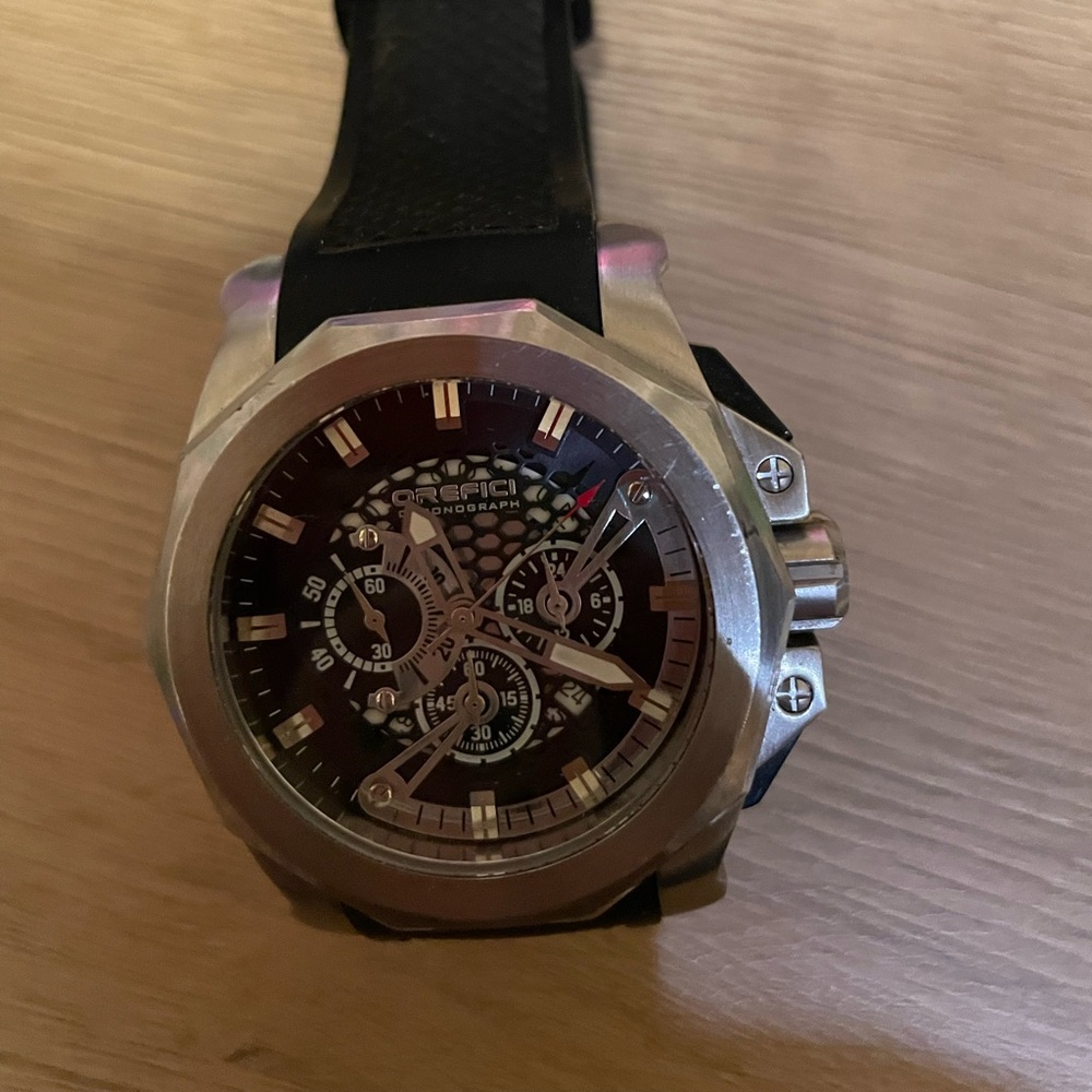 Orefici chronograph watch
